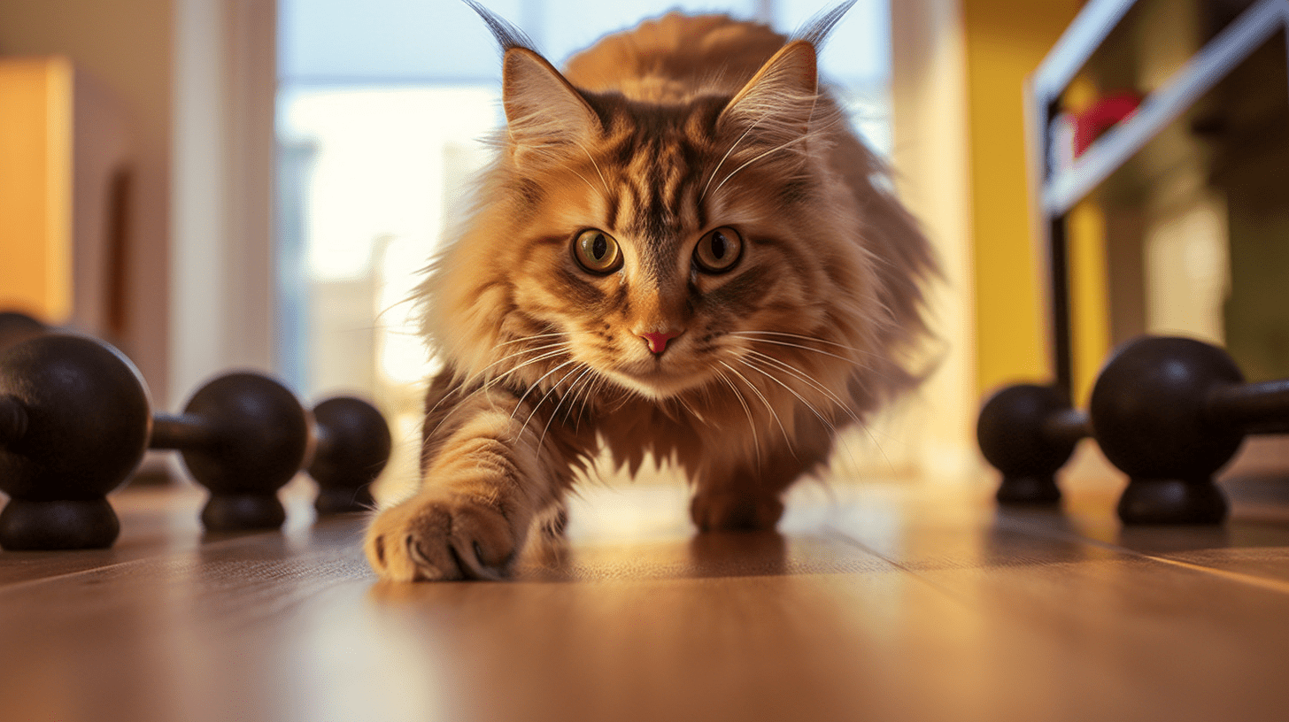 The Role of Exercise in Your Cat's Health: A cat hunting